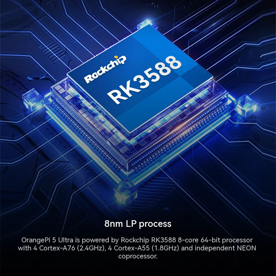 Orange Pi 5 Ultra 8GB/16GB LPD - огляд і ціна Orange Pi 5 Plus 16Gb