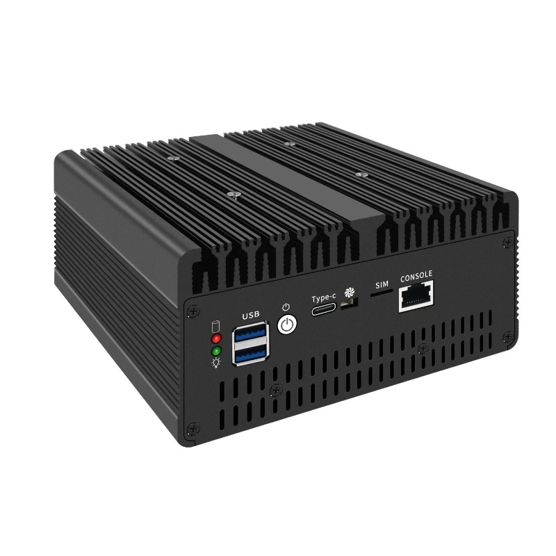 Fanless Mini PC Pentium 8505/C - огляд і ціна Pfsense Firewall Router 2.5G 4 I226