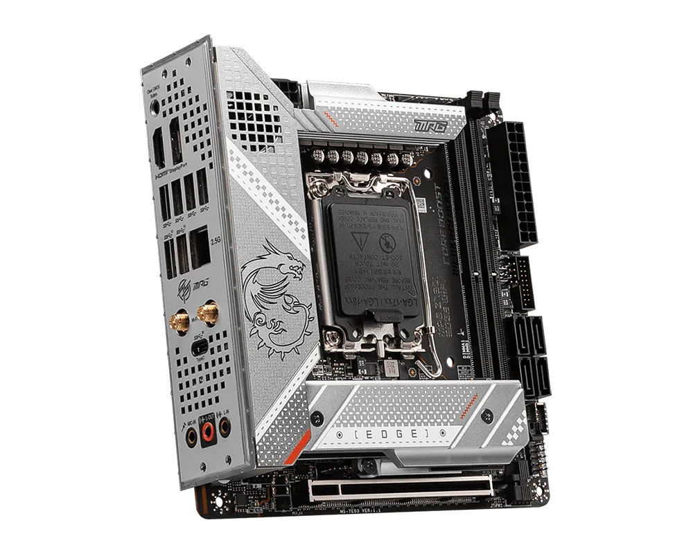 MSI MPG Z790I EDGE WIFI Mother - огляд і ціна Lga1700 Itx Motherboard Ddr5