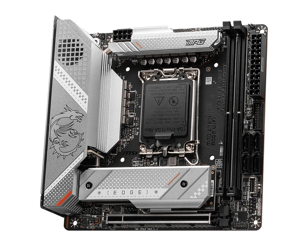 MSI MPG Z790I EDGE WIFI Mother - огляд і ціна Lga1700 Itx Motherboard Ddr5
